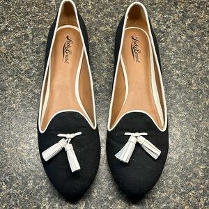 Lucky Brand LK-Dolce Black Canvas Flats